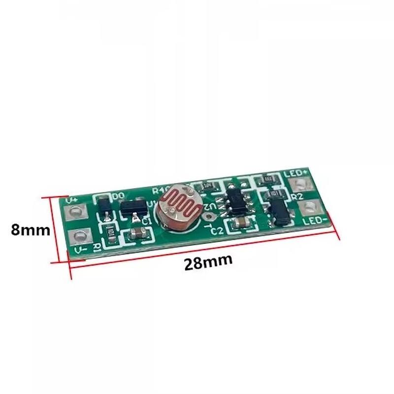 Smart 5V/12V LED Light Sensor Switch with Delay
Smart 5V/12V LED Light Sensor Switch with Delay