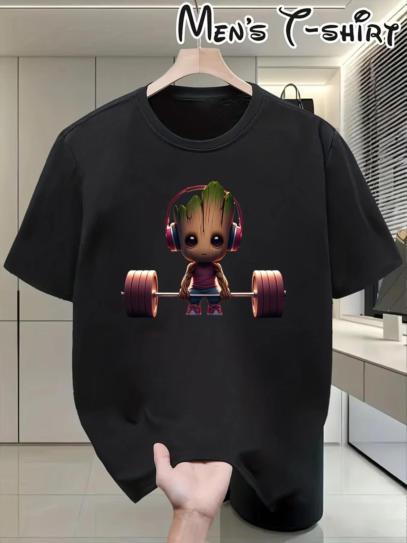 2026 new Marvel Groot Gym Workout Tshirt Mens Funny Lifting Weights Graphic Casual Short Sleeve Tee High quality S
2026 new Marvel Groot Gym Workout Tshirt Mens Funny Lifting Weights Graphic Casual Short Sleeve Tee High quality S
