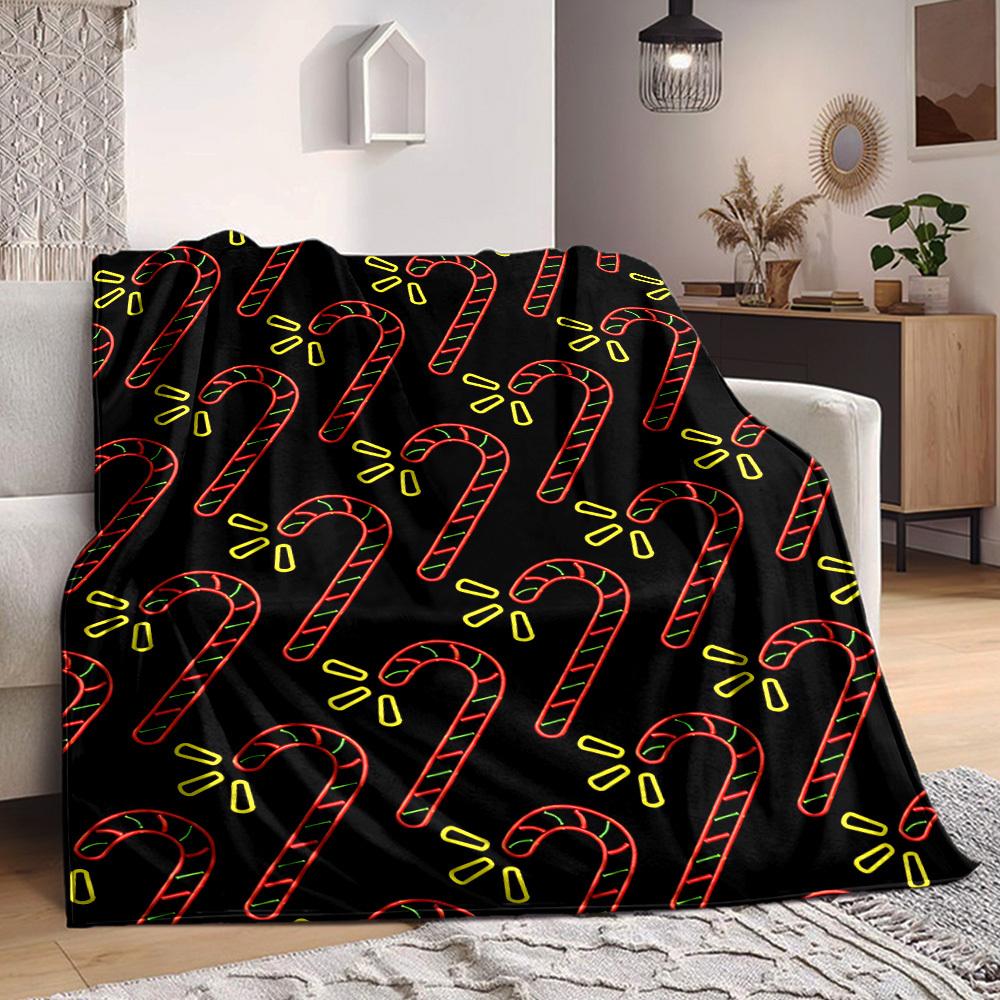 1pc Candy Cane Pattern Blanket Warm, Cozy, And Soft, Suitable for Sofas, Beds, Cars, And Office Use.Perfect for Camping And Travel, Making It a Great 100x150cm
1pc Candy Cane Pattern Blanket Warm, Cozy, And Soft, Suitable for Sofas, Beds, Cars, And Office Use.Perfect for Camping And Travel, Making It a Great 100x150cm