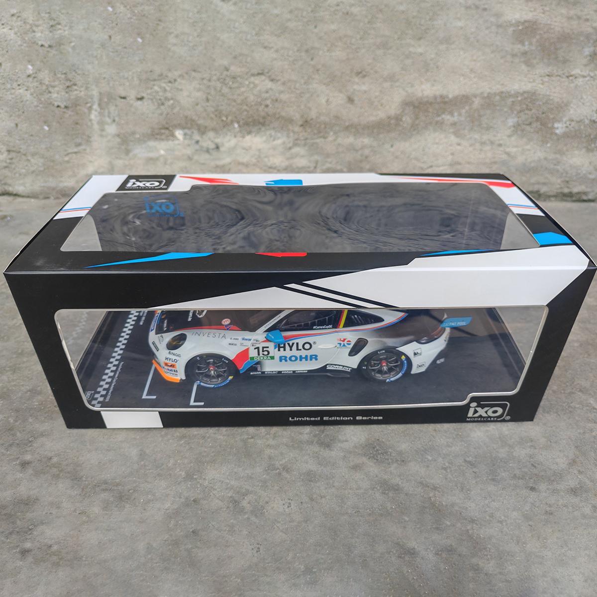 IXO 1:18 Scale Diecast Alloy Porsche 911 GT3 Cup #15 Toys Racing Cars Model Classics Adult Gifts Souvenir Static Display
IXO 1:18 Scale Diecast Alloy Porsche 911 GT3 Cup #15 Toys Racing Cars Model Classics Adult Gifts Souvenir Static Display