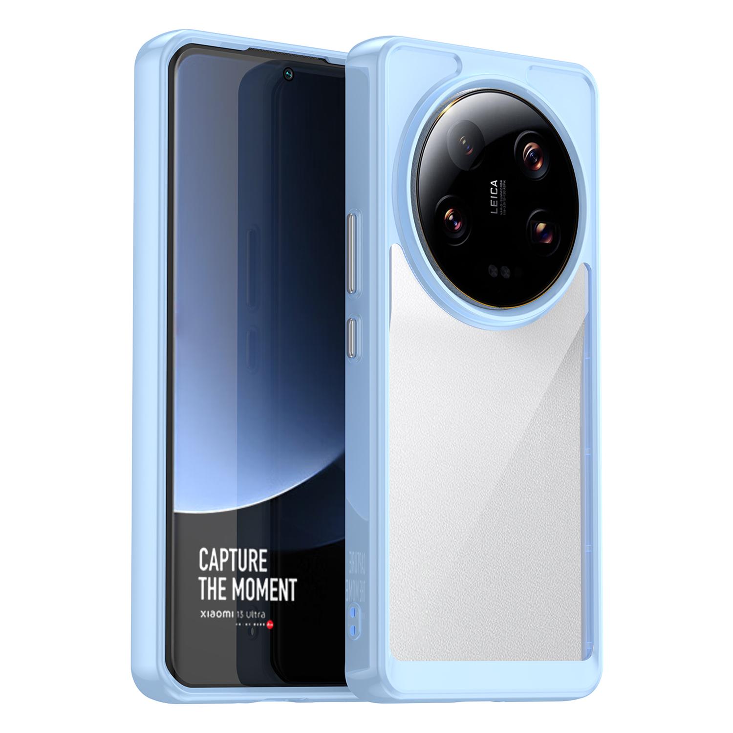 Для Xiaomi 13 Ultra Прозрачная задняя крышка ТПУ+Акрил Защита от царапин Ударопрочный чехол для телефона Blue
Для Xiaomi 13 Ultra Прозрачная задняя крышка ТПУ+Акрил Защита от царапин Ударопрочный чехол для телефона Blue