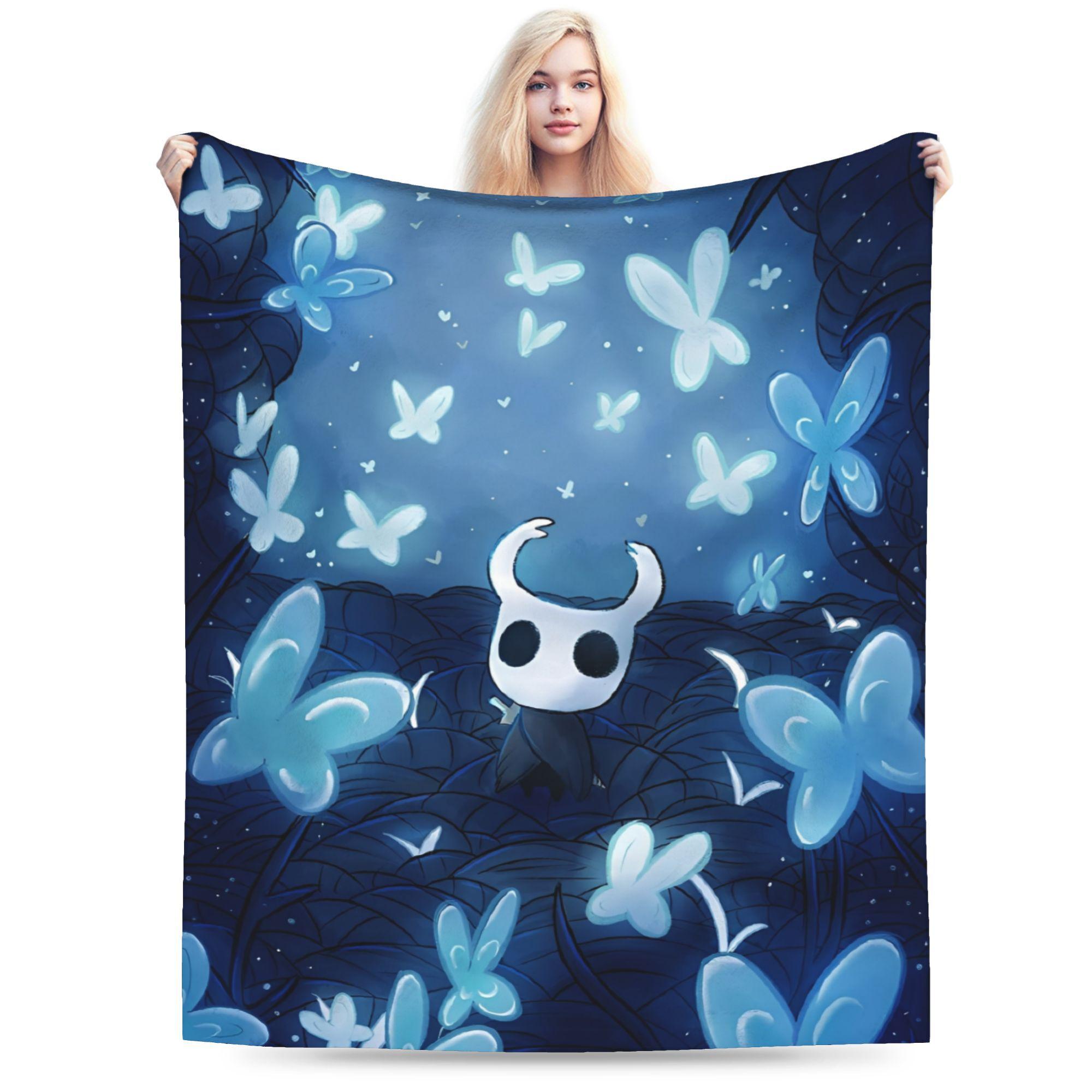 Hollow Knight Funny Games Accessories Blankets Soft Fleece Throw Blanket Cozy Bedspread 130x150cm
Hollow Knight Funny Games Accessories Blankets Soft Fleece Throw Blanket Cozy Bedspread 130x150cm