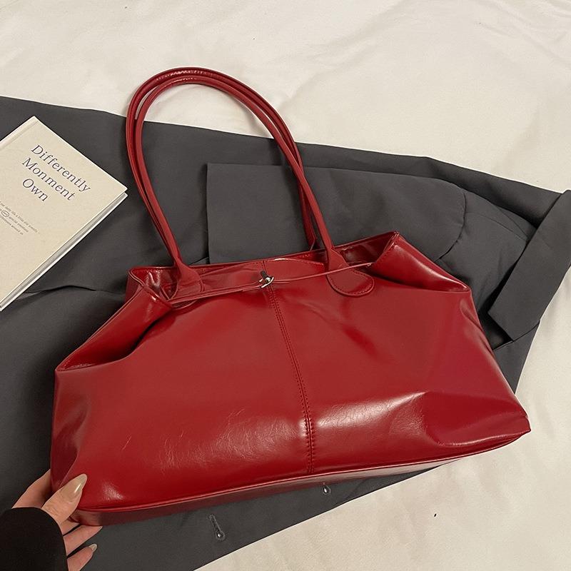 New sweet large-capacity underarm tote bag trendy fashion high-end one-shoulder bag
New sweet large-capacity underarm tote bag trendy fashion high-end one-shoulder bag