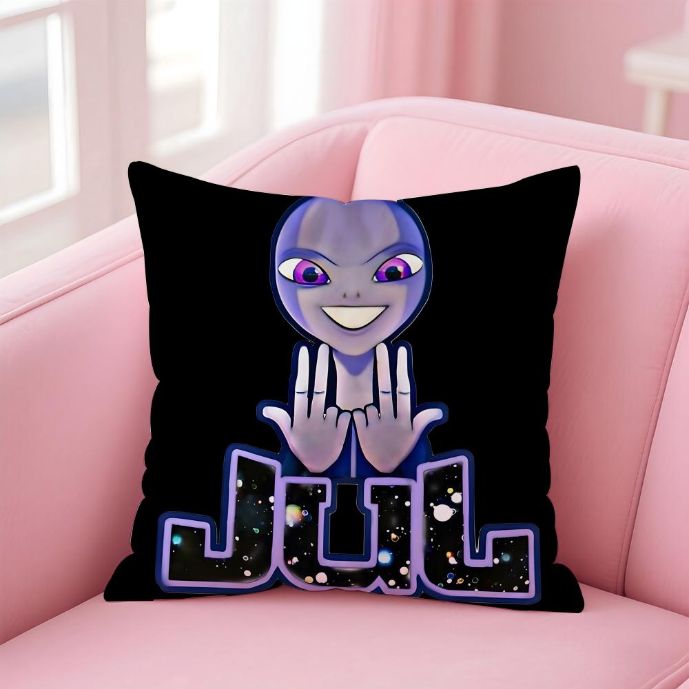 JUL rapper Cushion Cover Pillow Case Soft Friendly Fabric Concealed Zipper 40x40cm
JUL rapper Cushion Cover Pillow Case Soft Friendly Fabric Concealed Zipper 40x40cm