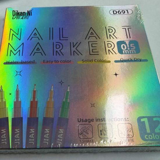 Nail Art Quick-Dry Acrylic Marker Pen for Graffiti & Color Painting
Nail Art Quick-Dry Acrylic Marker Pen for Graffiti & Color Painting