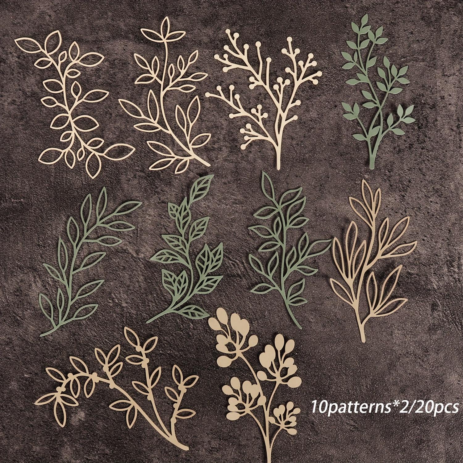 20pcs/set Elegant Floral and Leaf Cut-Outs - DIY Decorative Paper for Crafts, Scrapbooking, Junk Journals Decor for Collage and Journaling Supplies
20pcs/set Elegant Floral and Leaf Cut-Outs - DIY Decorative Paper for Crafts, Scrapbooking, Junk Journals Decor for Collage and Journaling Supplies