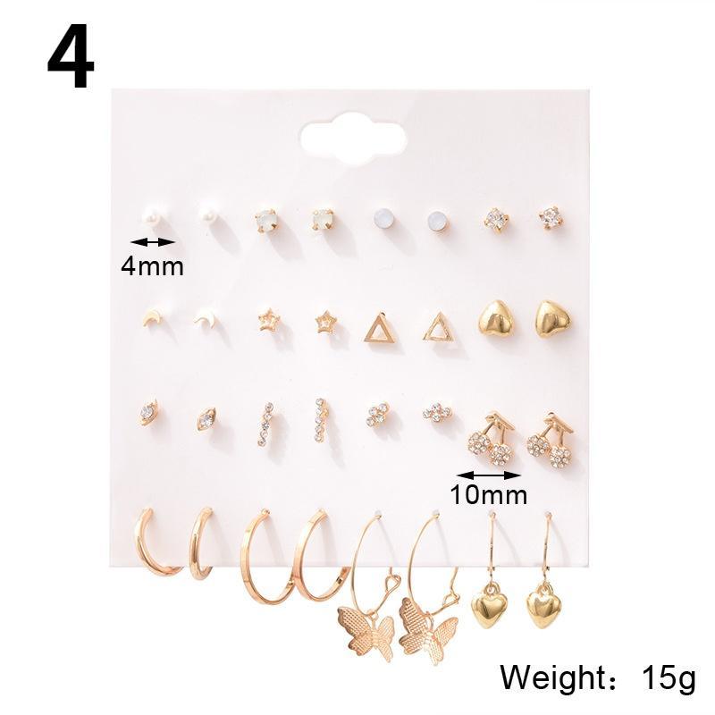16 пар/компл. женские серьги-гвоздики, жемчужные серьги для женщин, богемные модные украшения, серьги-гвоздики с геометрическим кристаллом и сердцем, новинка 4
16 пар/компл. женские серьги-гвоздики, жемчужные серьги для женщин, богемные модные украшения, серьги-гвоздики с геометрическим кристаллом и сердцем, новинка 4