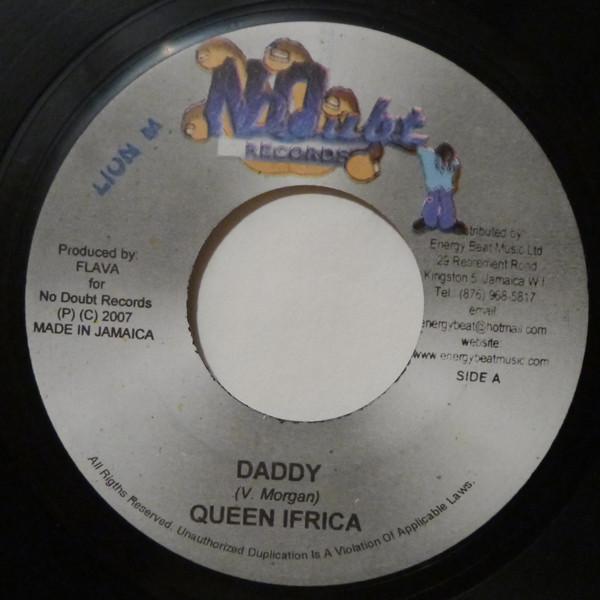 7inch Record QUEEN IFRICA - Daddy NONE No Doubt Record 2007 Jamaica Reggae, Ska & Dub Used
7inch Record QUEEN IFRICA - Daddy NONE No Doubt Record 2007 Jamaica Reggae, Ska & Dub Used