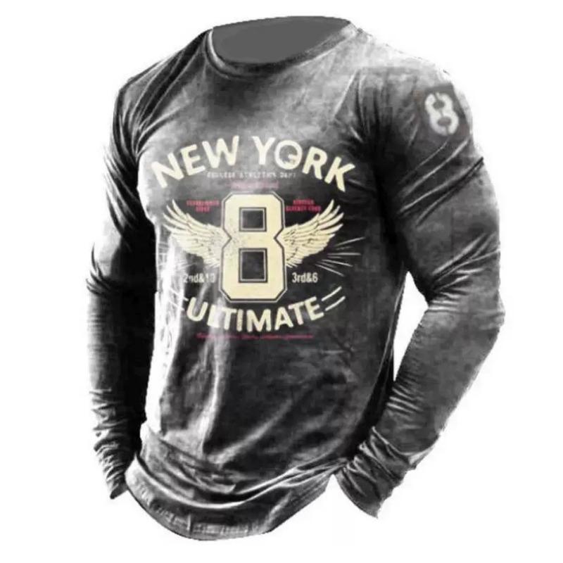 Весенне-осенний топ с круглым вырезом и 3D-принтом, модные повседневные винтажные мужские футболки с длинным рукавом 5XL
Весенне-осенний топ с круглым вырезом и 3D-принтом, модные повседневные винтажные мужские футболки с длинным рукавом 5XL