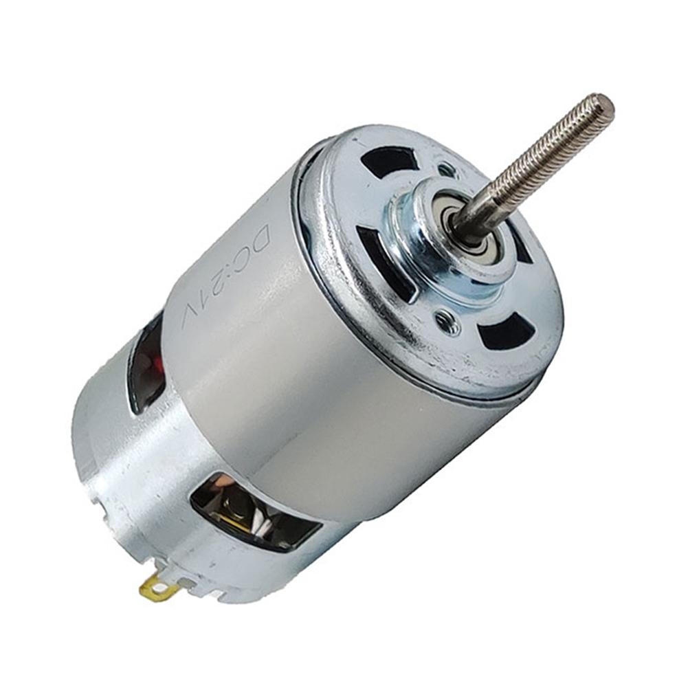 1pc 755 DC Motor 18V 120W DC Gear Motors Ball Bearing Large Torque Electronic Component Motor For Lawn Mower CNC Tools Robots without cable
1pc 755 DC Motor 18V 120W DC Gear Motors Ball Bearing Large Torque Electronic Component Motor For Lawn Mower CNC Tools Robots without cable