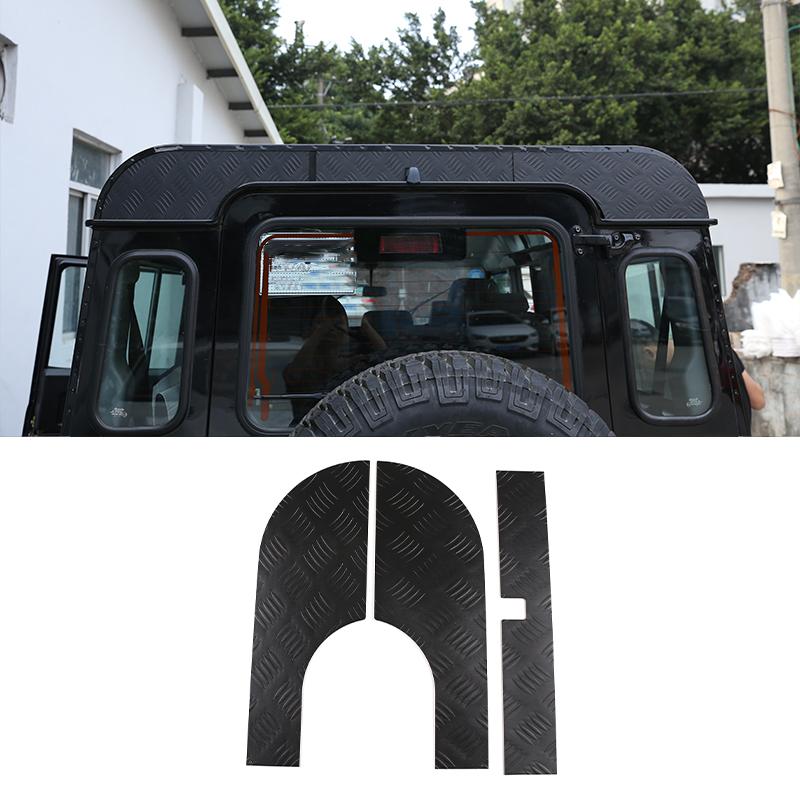 Car Rear Trunk Side Window Glass Panel Decoration Protective Cover For Land Rover Defender 90 110 2004-2018 Exterior Accessories
Car Rear Trunk Side Window Glass Panel Decoration Protective Cover For Land Rover Defender 90 110 2004-2018 Exterior Accessories