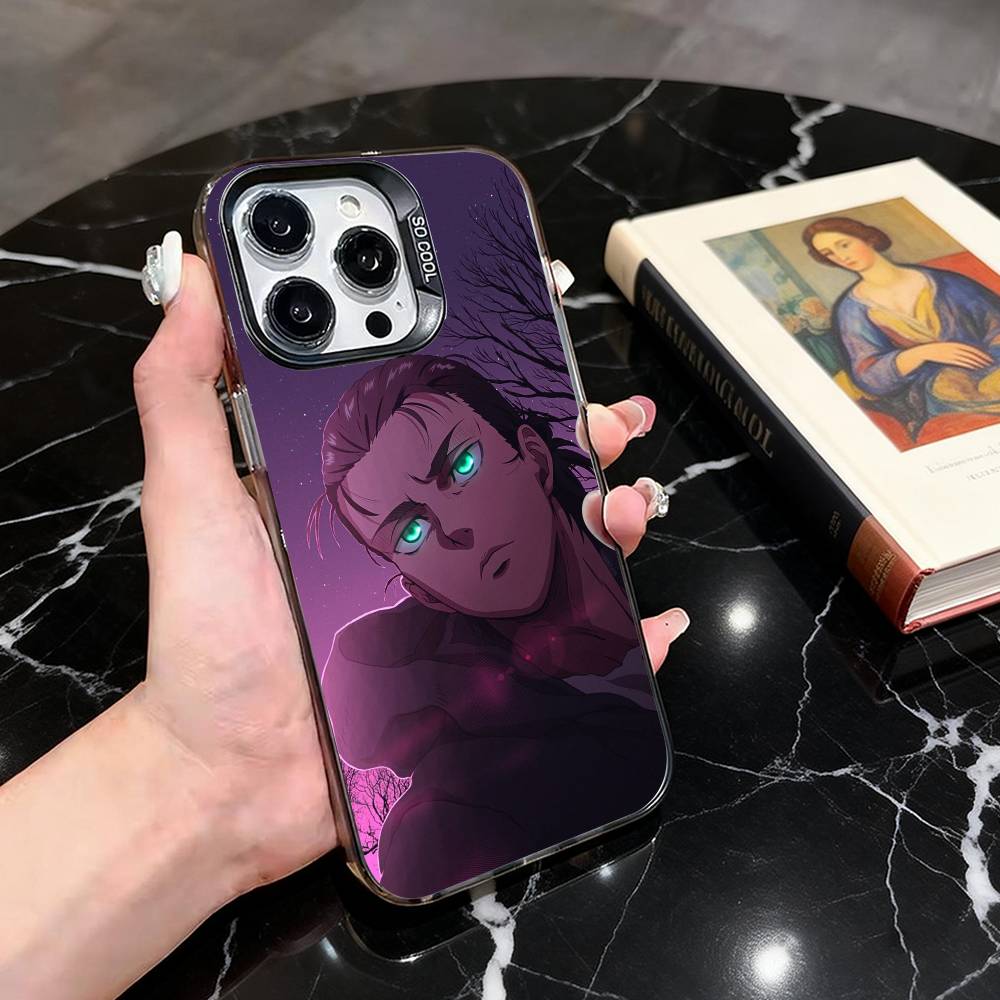 Att-ack on titan Cool E-Eren Y-Yeager Phone Case For iPhone 17,16,15,14,13,12,11 Plus,Pro,Colorful Silver Phone case Funda Cover iPhone16promax
Att-ack on titan Cool E-Eren Y-Yeager Phone Case For iPhone 17,16,15,14,13,12,11 Plus,Pro,Colorful Silver Phone case Funda Cover iPhone16promax