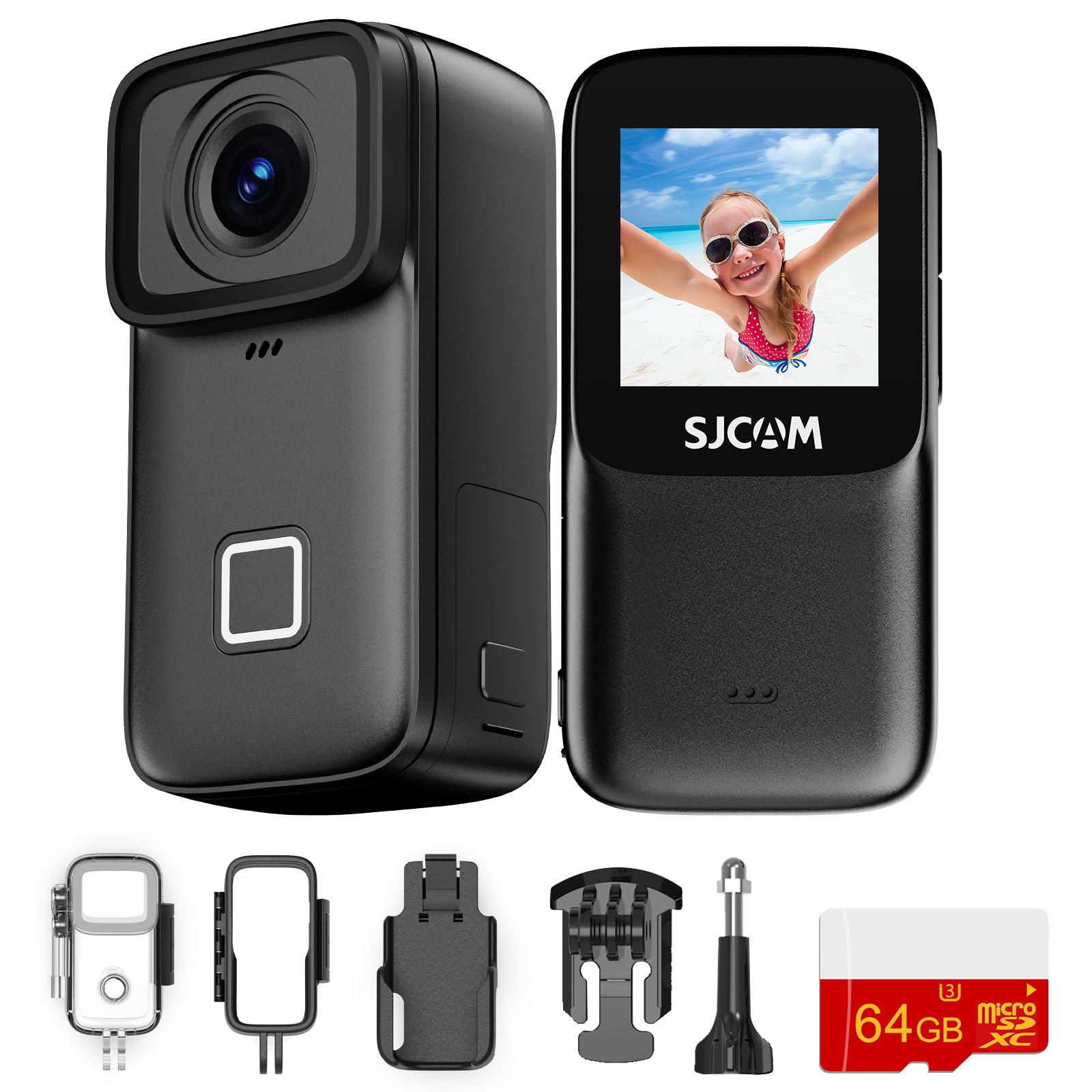 SJCAM C200Pro Action Camera Wearable Camera 5m Waterproof Image Recording Handheld Vlog Camera with 5G WiFi For and Video Recording Includes Japanese чорний
SJCAM C200Pro Action Camera Wearable Camera 5m Waterproof Image Recording Handheld Vlog Camera with 5G WiFi For and Video Recording Includes Japanese чорний