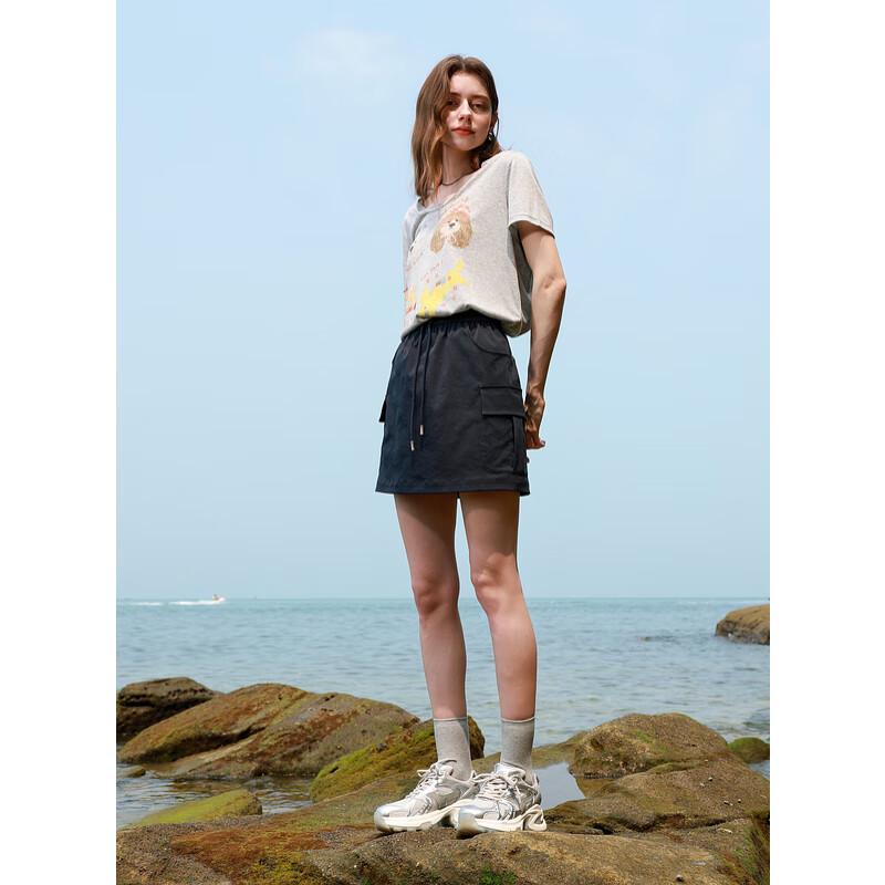 Sancai Women s High-Waist Cargo A-Line Mini Skirt S
Sancai Women s High-Waist Cargo A-Line Mini Skirt S