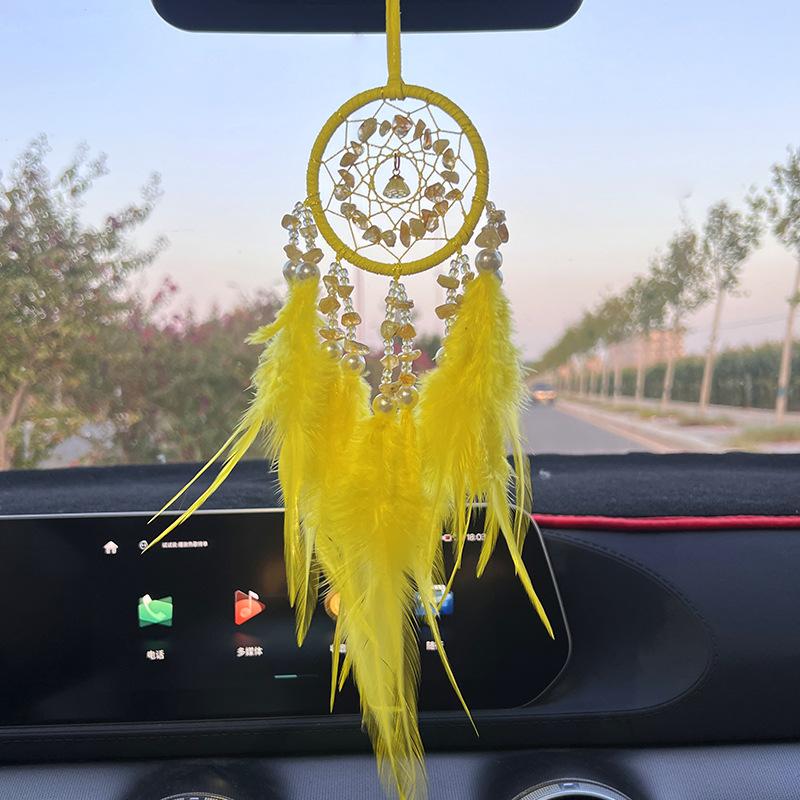 Luxury Crystal Car Pendant Feather Wind Chime Rearview Mirror Ornament Auto Interior Hanging Decor for Women Men Car Accessories
Luxury Crystal Car Pendant Feather Wind Chime Rearview Mirror Ornament Auto Interior Hanging Decor for Women Men Car Accessories