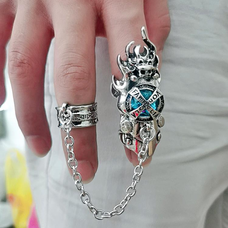 Versatile Design Sense Anime Hitman Reborn Joint Ring Gemstone Revolving Rings Cosplay Props Figure Punk Gothic Party Gifts светло-синий
Versatile Design Sense Anime Hitman Reborn Joint Ring Gemstone Revolving Rings Cosplay Props Figure Punk Gothic Party Gifts светло-синий