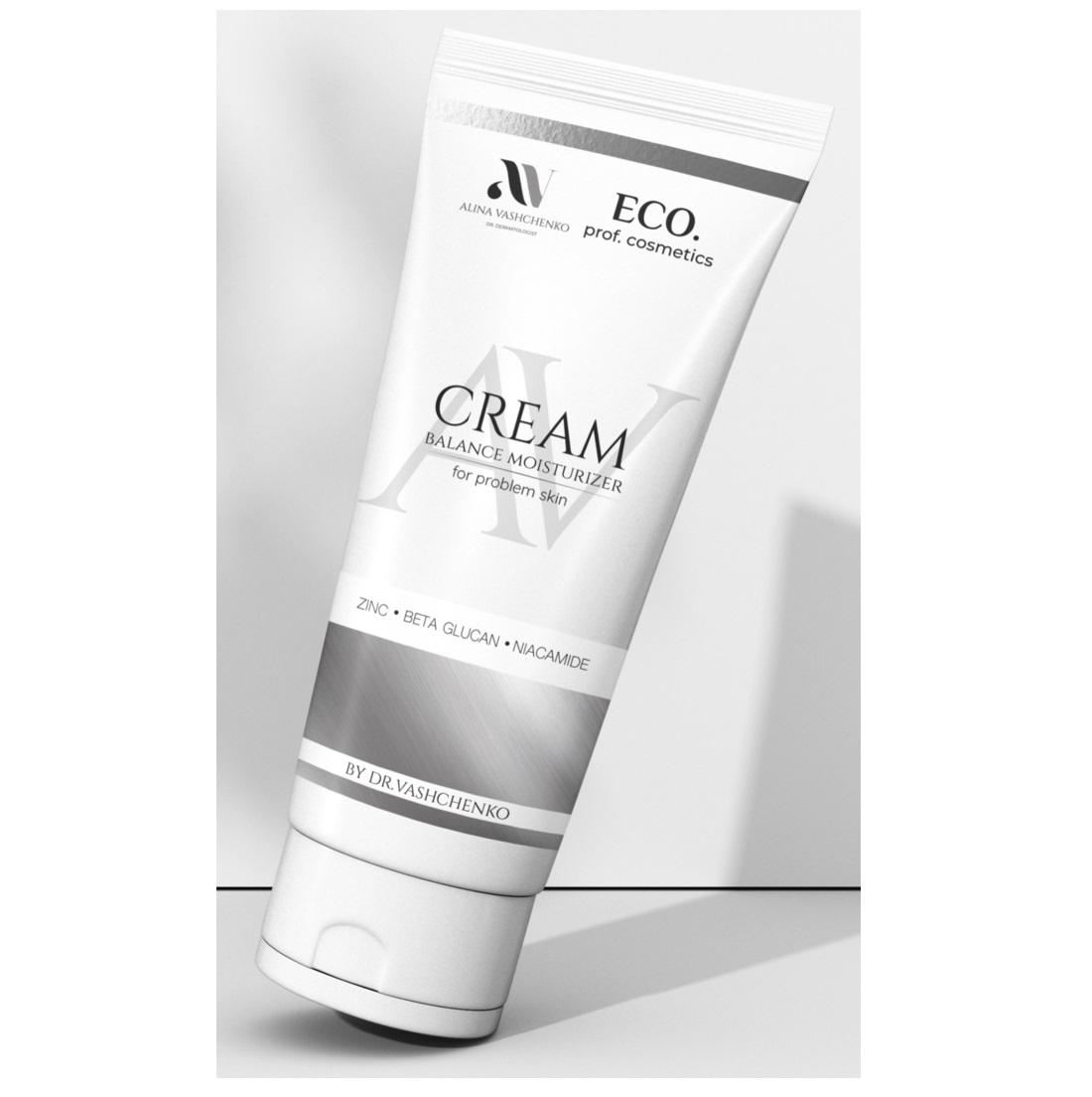 Крем із пробіотиками для жирної та нормальної шкіри AV CREAM BALANCE MOISTURIZER Eco.prof.cosmetics 50 мл
Крем із пробіотиками для жирної та нормальної шкіри AV CREAM BALANCE MOISTURIZER Eco.prof.cosmetics 50 мл