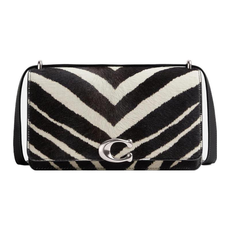 COACH shoulder bag Bandit 23 Silver Logo Flap Snap Multifunctional Pocket Zebra Print Hair Calfskin and Glove Tanned Leather Envelope Medium Women s чорний
COACH shoulder bag Bandit 23 Silver Logo Flap Snap Multifunctional Pocket Zebra Print Hair Calfskin and Glove Tanned Leather Envelope Medium Women s чорний