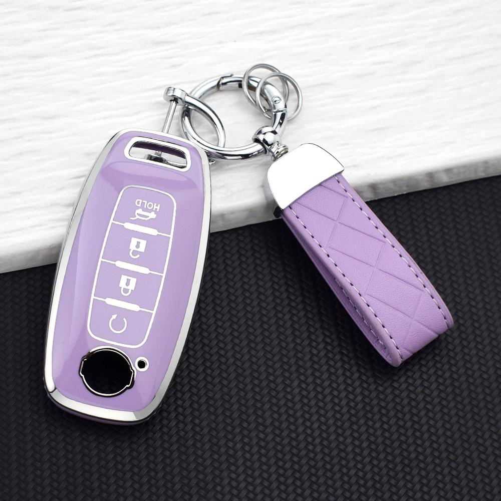 4 Buttons Premium TPU Remote Key Fob Protective Cover for Nissan Altima X-trail T33 Qashqai J12 Ariya Teana 2022-2026 Keychain
4 Buttons Premium TPU Remote Key Fob Protective Cover for Nissan Altima X-trail T33 Qashqai J12 Ariya Teana 2022-2026 Keychain