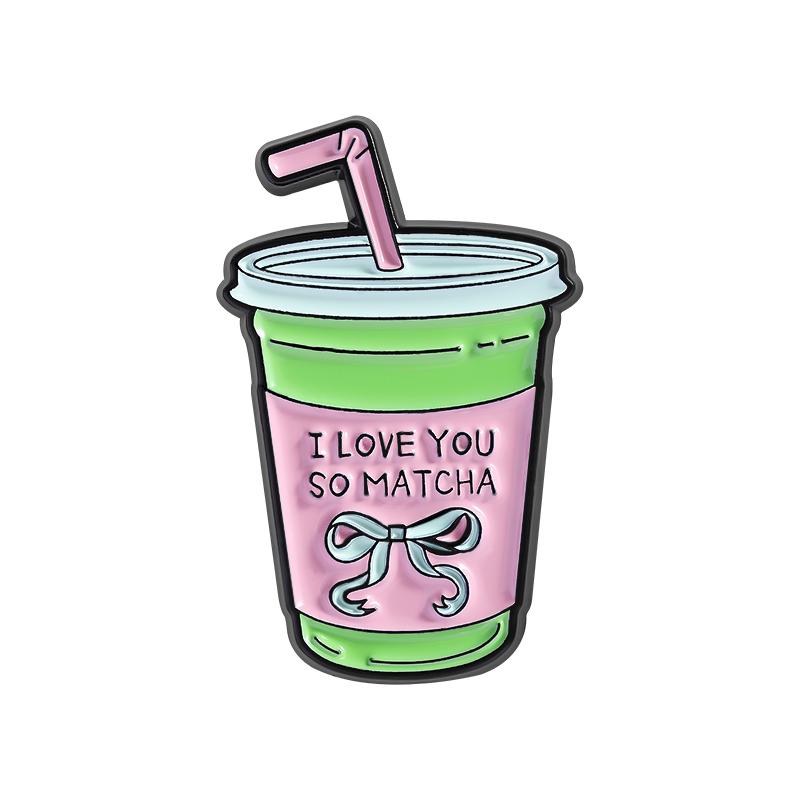 Matcha Girlie Enamel Pins I Love You So Matcha But First Matcha Matcha Lovers Brooches Lapel Badge Jewelry Gifts for Friends
Matcha Girlie Enamel Pins I Love You So Matcha But First Matcha Matcha Lovers Brooches Lapel Badge Jewelry Gifts for Friends