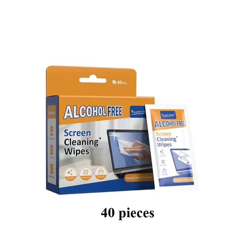 40 Pcs Disposable Portable Cleaners Wipes - Dry and Wet Screen Cleaning Cloths for Cars Phones Tablets Laptops TVs and Monitors 40 pcs
40 Pcs Disposable Portable Cleaners Wipes - Dry and Wet Screen Cleaning Cloths for Cars Phones Tablets Laptops TVs and Monitors 40 pcs