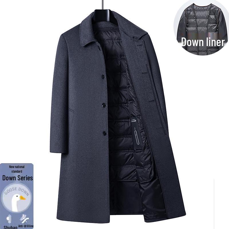 Men s Mid-Length Woolen Coat - Autumn & Winter Casual Dad Style Jacket XXXL сірий колір
Men s Mid-Length Woolen Coat - Autumn & Winter Casual Dad Style Jacket XXXL сірий колір