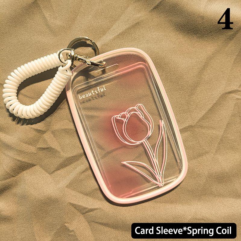 Pink Rose Transparent Gradient Photo Card Holder Idol Photo Sleeve Keychain Photocards Protector Case Student Card 4
Pink Rose Transparent Gradient Photo Card Holder Idol Photo Sleeve Keychain Photocards Protector Case Student Card 4