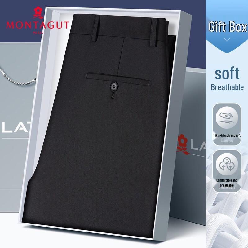 MONTAGUT Men s Easy Care Summer Business Casual Trousers 2XL
MONTAGUT Men s Easy Care Summer Business Casual Trousers 2XL