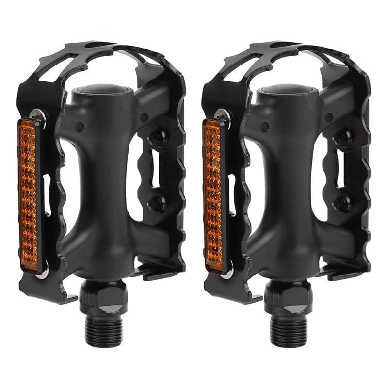 2pcs bicycle pedals flat pedal Made of aluminum alloy lightweight hollow design double-sided tread anti-slip mountain bike for road bikes replacement
2pcs bicycle pedals flat pedal Made of aluminum alloy lightweight hollow design double-sided tread anti-slip mountain bike for road bikes replacement