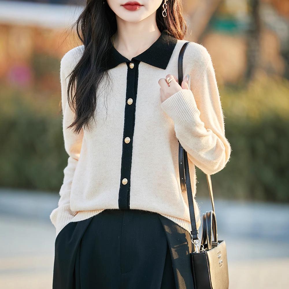 Women s Korean-Style Polo Collar Wool Knit Cardigan - 2025 Spring Collection, Warm & Slimming Design Small изумрудный
Women s Korean-Style Polo Collar Wool Knit Cardigan - 2025 Spring Collection, Warm & Slimming Design Small изумрудный
