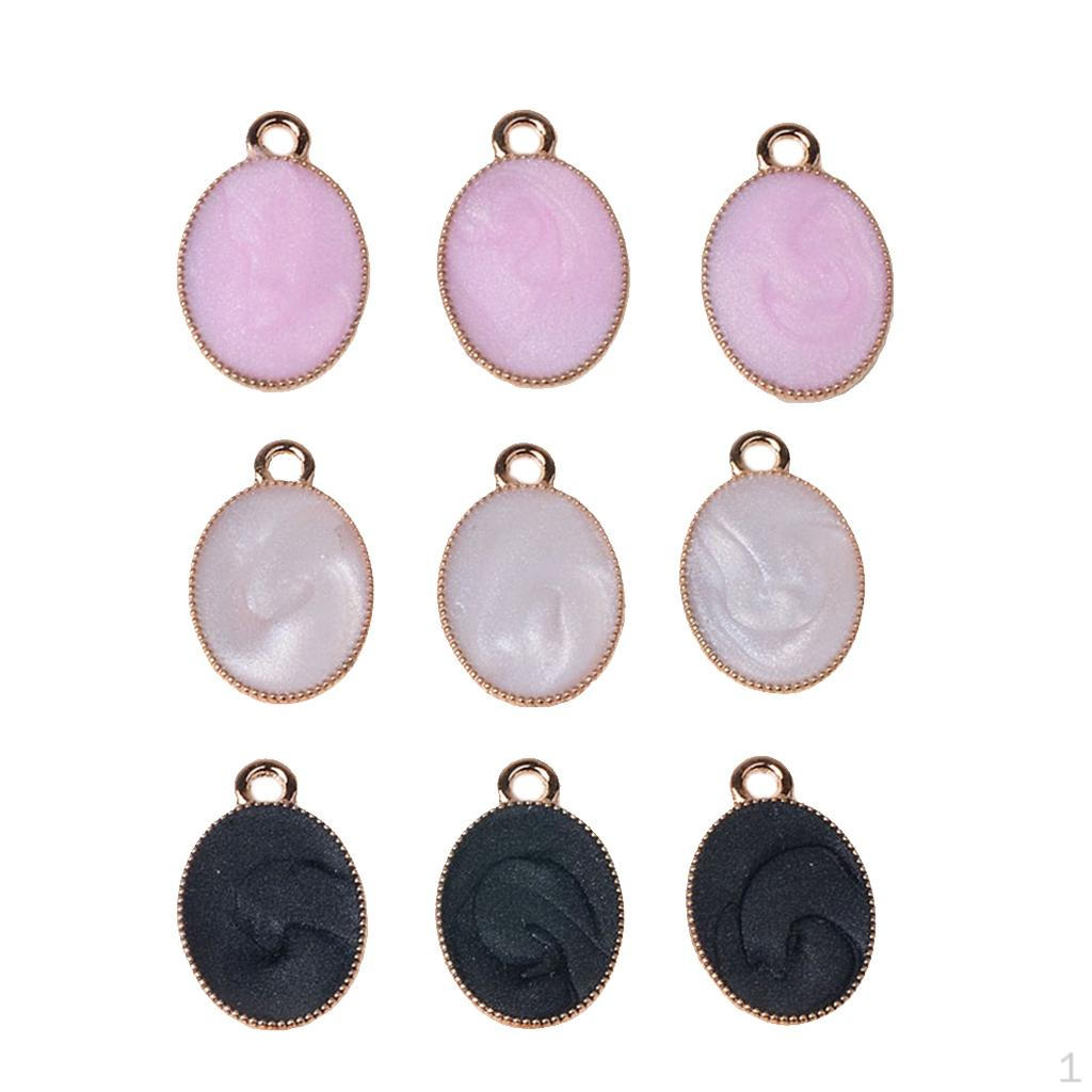 10 Alloy Bead Enamel Charm Pendant Fit DIY Bracelet Necklace Earring Oval 1.2 x2.0cm
10 Alloy Bead Enamel Charm Pendant Fit DIY Bracelet Necklace Earring Oval 1.2 x2.0cm
