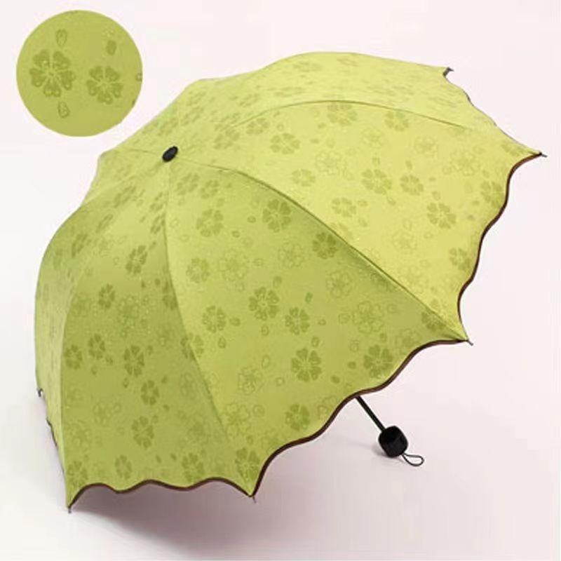 Portable Umbrella Creative Water Flowering Umbrella Ruffled Sunny and Rain Umbrella Windproof UV-proof Manual Vinyl Umbrella
Portable Umbrella Creative Water Flowering Umbrella Ruffled Sunny and Rain Umbrella Windproof UV-proof Manual Vinyl Umbrella