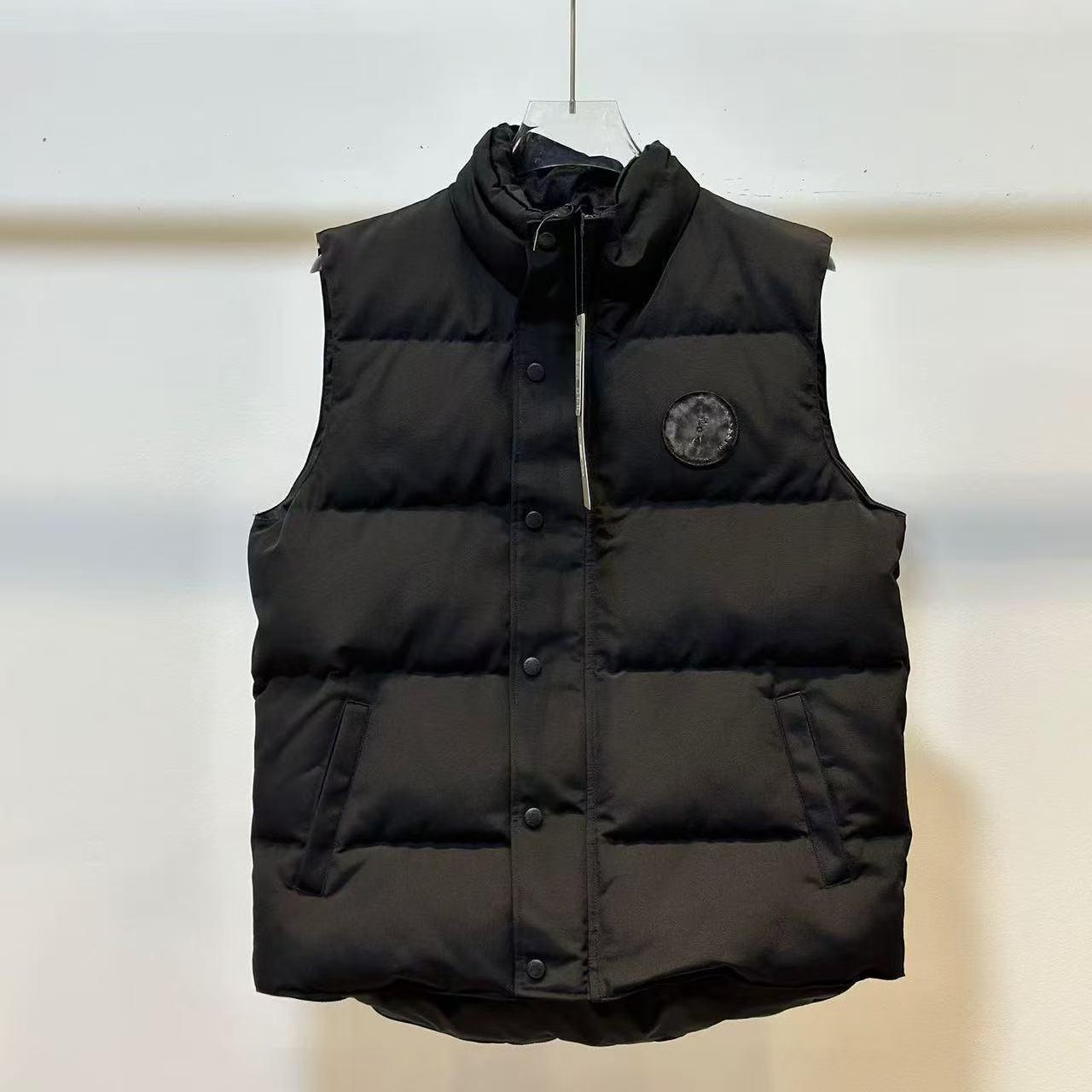Pure Original Unisex Black Goose Down Vest with Stand Collar and Slanted Pockets Medium
Pure Original Unisex Black Goose Down Vest with Stand Collar and Slanted Pockets Medium