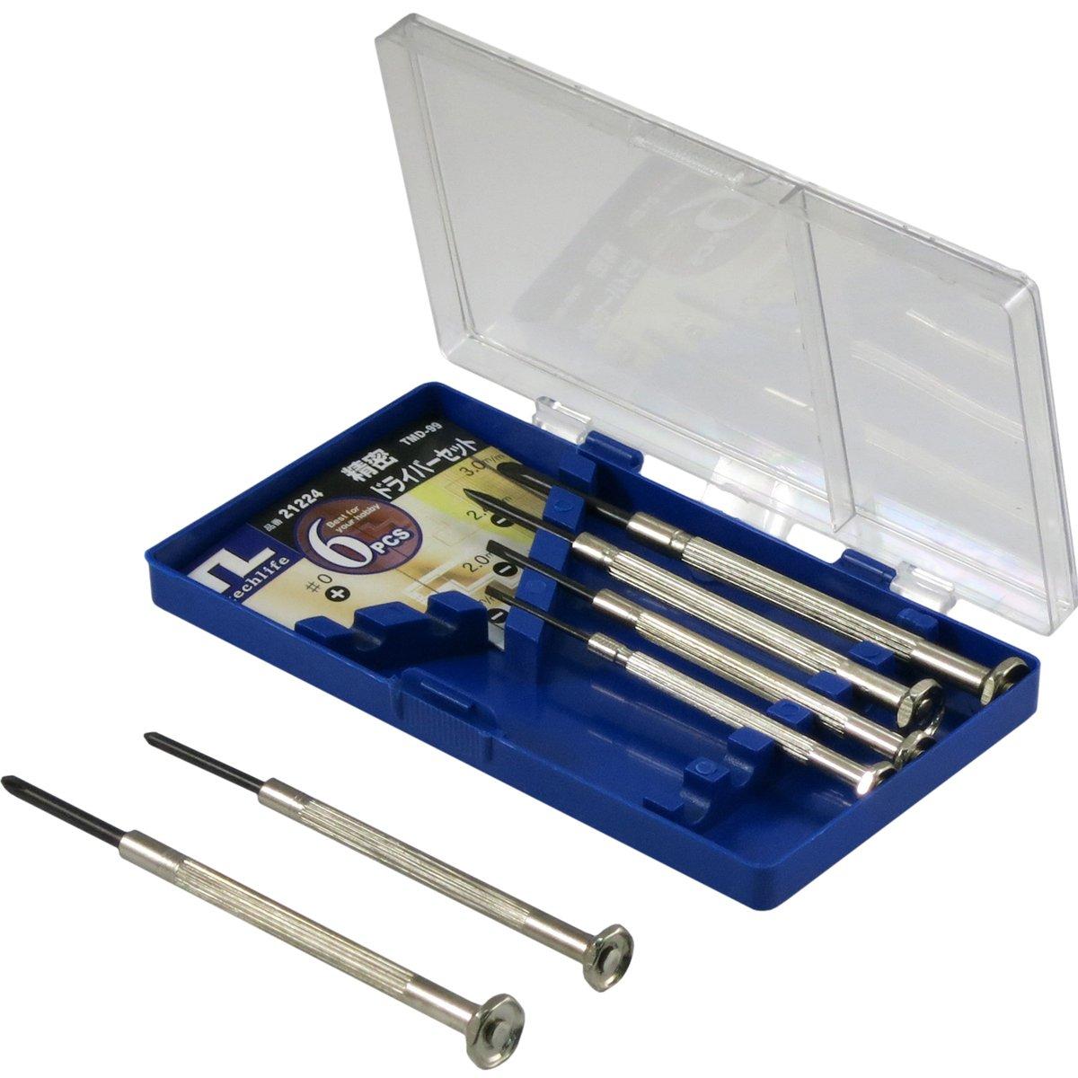 KONYO SUN UP TL precision screwdriver set 6 pieces TMD-99
KONYO SUN UP TL precision screwdriver set 6 pieces TMD-99