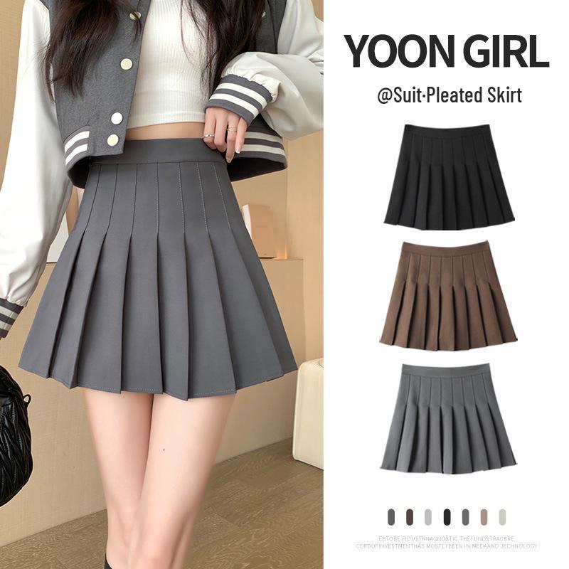 Petite A-Line Midi Skirt: High Waist Slimming Pleated Skirt for Spring/Summer - Japanese JK Style, Plus Size. XS (35kg-40kg)
Petite A-Line Midi Skirt: High Waist Slimming Pleated Skirt for Spring/Summer - Japanese JK Style, Plus Size. XS (35kg-40kg)