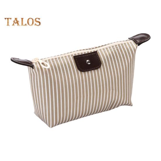 Полосатая косметичка, водонепроницаемая, складная, большой емкости, застежка-молния, в форме пельменя, портативный органайзер для косметики для путешествий и домашнего хранения бежевый
Полосатая косметичка, водонепроницаемая, складная, большой емкости, застежка-молния, в форме пельменя, портативный органайзер для косметики для путешествий и домашнего хранения бежевый