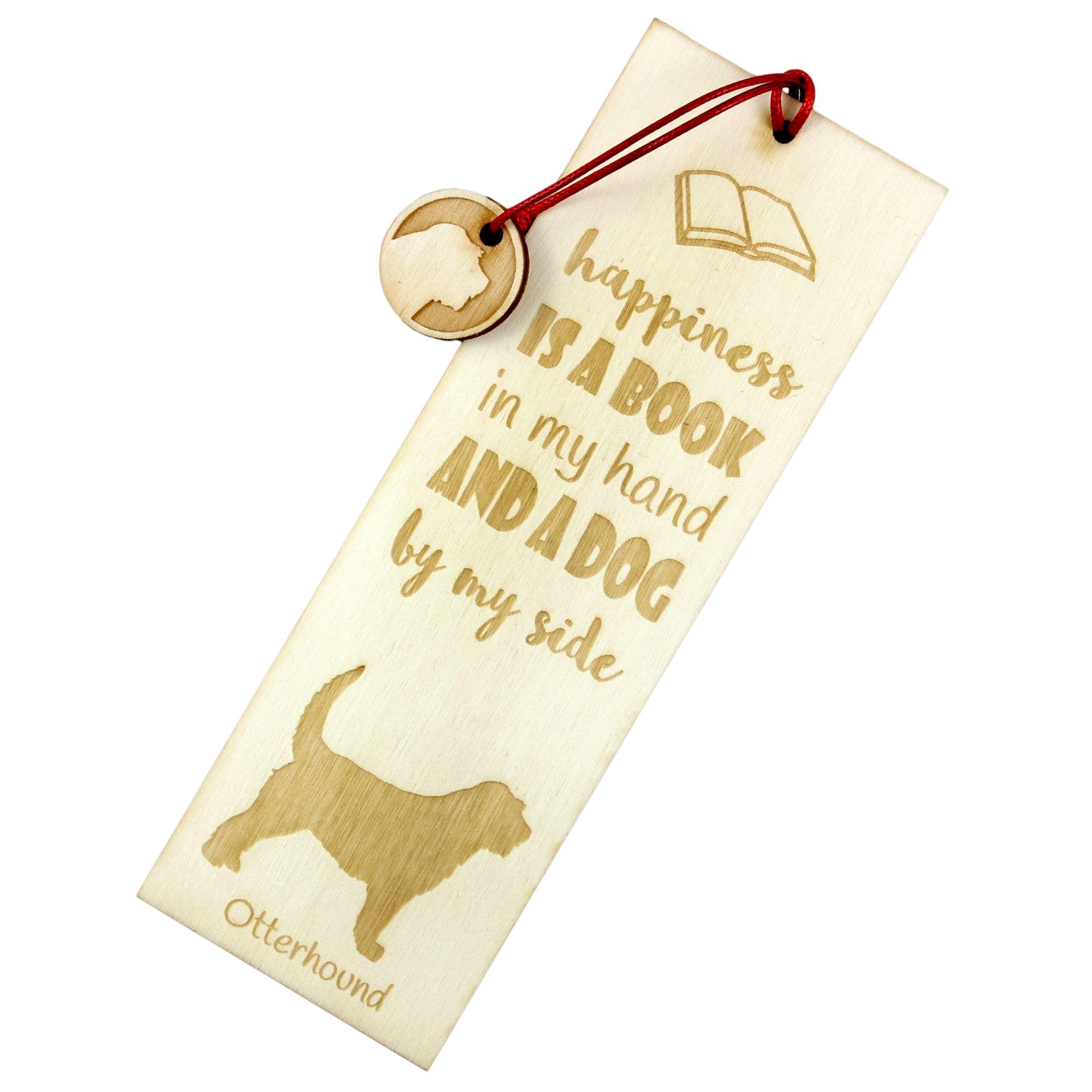 Otterhound - dog bookmark, personalized bookmark, dog gadget for Art-Dog brand readers
Otterhound - dog bookmark, personalized bookmark, dog gadget for Art-Dog brand readers