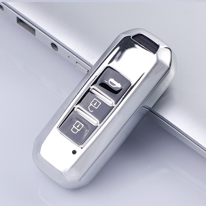 Silicone Car Remote Key Case Cover Keychain Holder For TOYOTA RAV4 Corolla G6 Ipsum For Daihatsu Sirion 2 Terios срібний
Silicone Car Remote Key Case Cover Keychain Holder For TOYOTA RAV4 Corolla G6 Ipsum For Daihatsu Sirion 2 Terios срібний