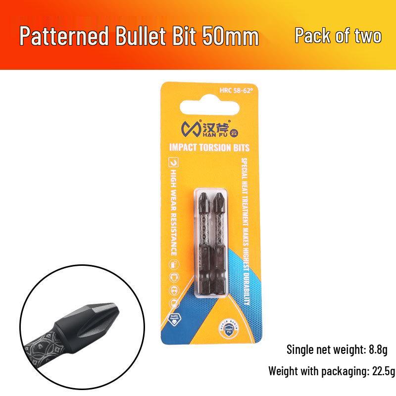 Han Axe Impact-Resistant Magnetic Phillips Non-Slip Electric Hex Screwdriver Bit
Han Axe Impact-Resistant Magnetic Phillips Non-Slip Electric Hex Screwdriver Bit