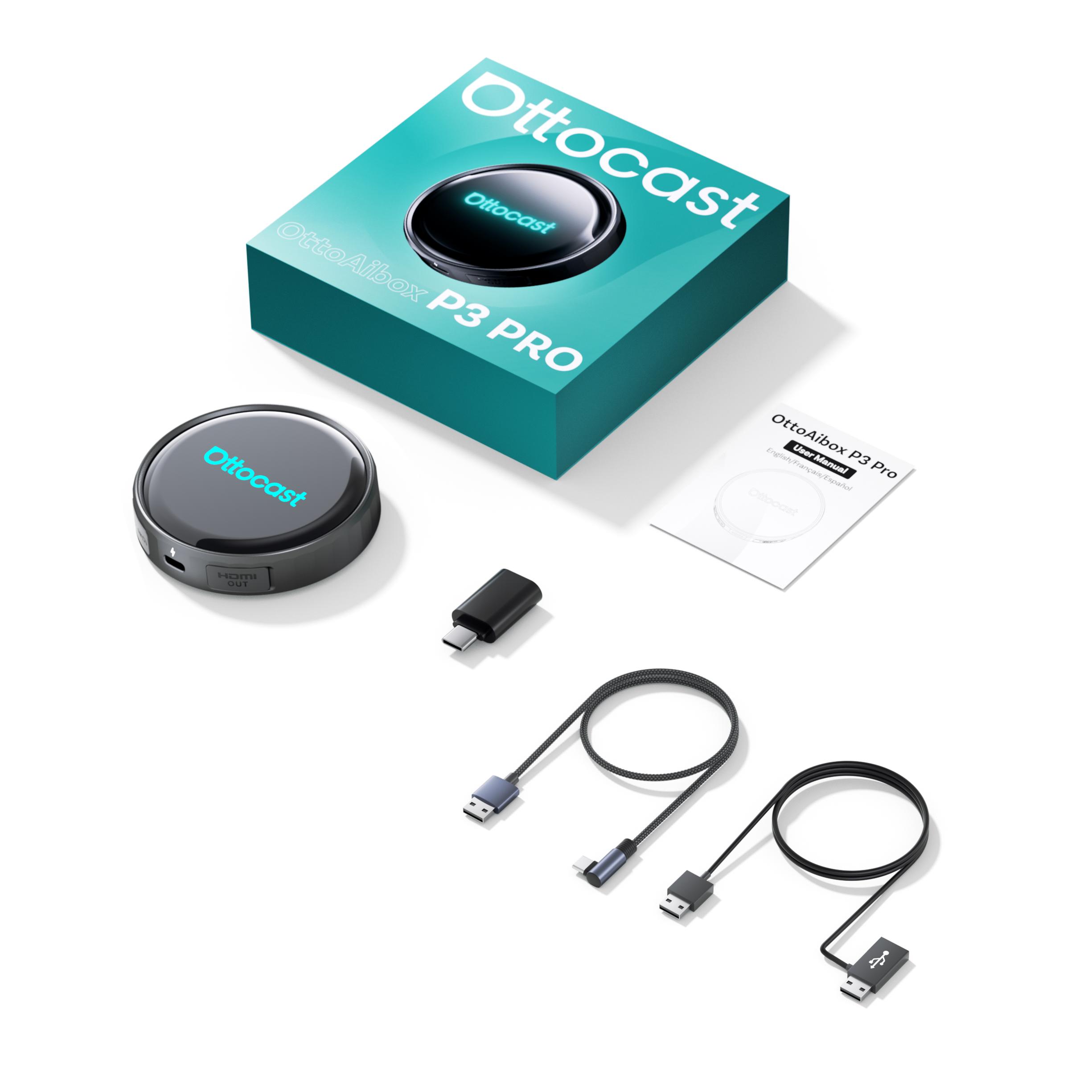 OTTOCAST P3 PRO Ai Box Бездротовий CarPlay Android Auto Відеоадаптер Qualcomm SM6225 128GB 8-ядерний для Youtube Netflix Оновлення FOTA Japanese version
OTTOCAST P3 PRO Ai Box Бездротовий CarPlay Android Auto Відеоадаптер Qualcomm SM6225 128GB 8-ядерний для Youtube Netflix Оновлення FOTA Japanese version