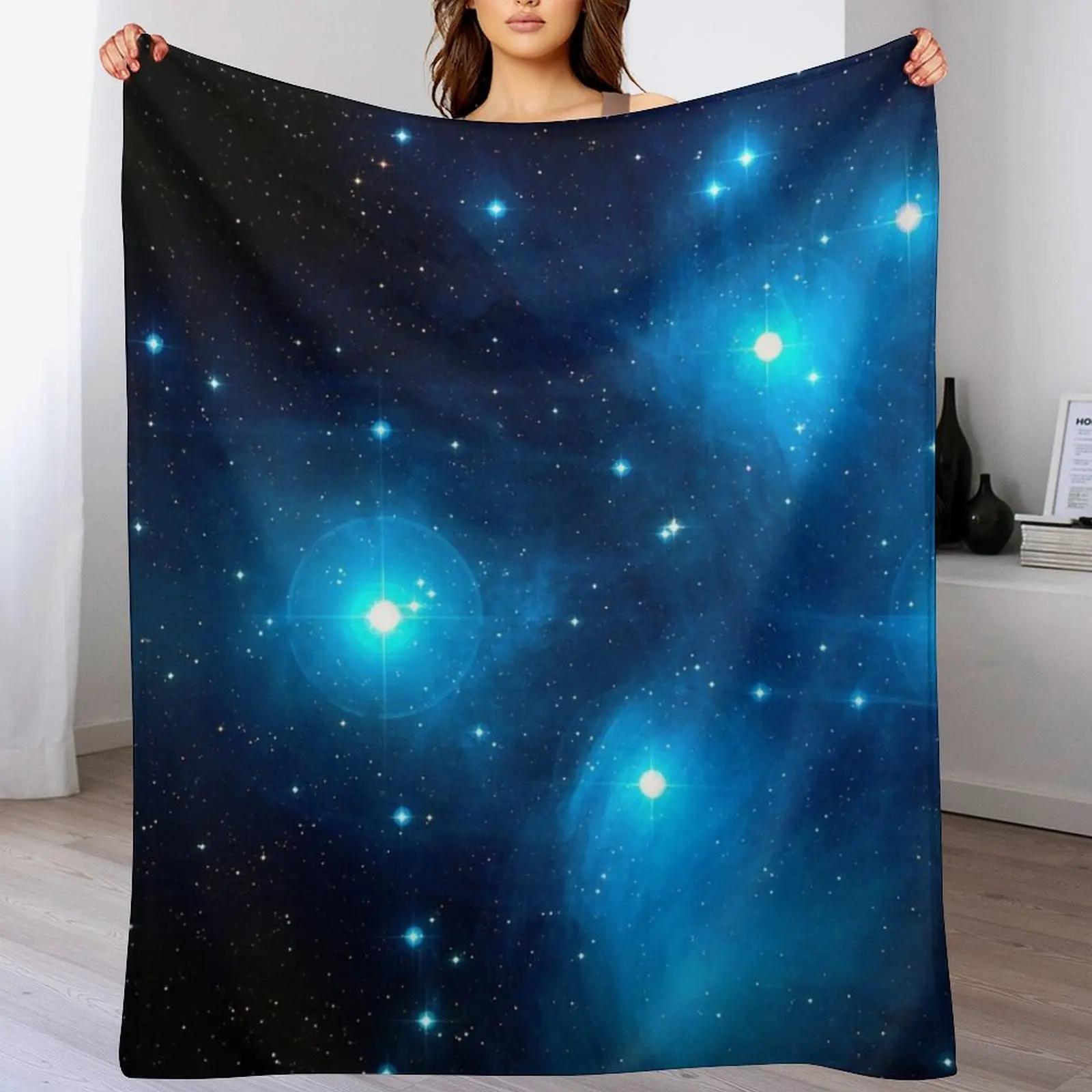 The Pleiades Star Cluster M45 in the Constellation of Taurus the Bull Throw Blanket Couch blanket decor 102x76cm(40x30in)
The Pleiades Star Cluster M45 in the Constellation of Taurus the Bull Throw Blanket Couch blanket decor 102x76cm(40x30in)