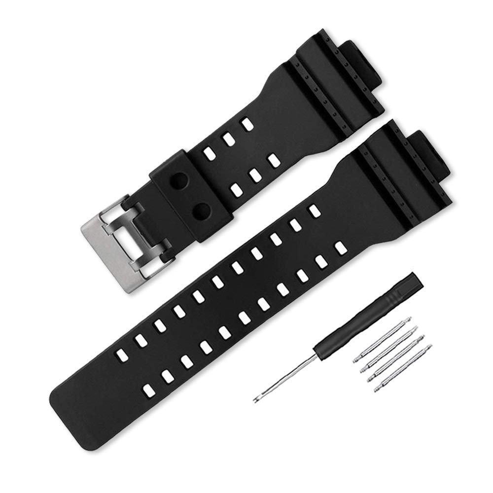 Watch Strap Installation Width 16mm Genuine Band Compatible Waterproof Strap Casio G-8900A GR-8900A GW-8900A GA-110 GA-100 GD-100 GD-110 (Black) чорний
Watch Strap Installation Width 16mm Genuine Band Compatible Waterproof Strap Casio G-8900A GR-8900A GW-8900A GA-110 GA-100 GD-100 GD-110 (Black) чорний