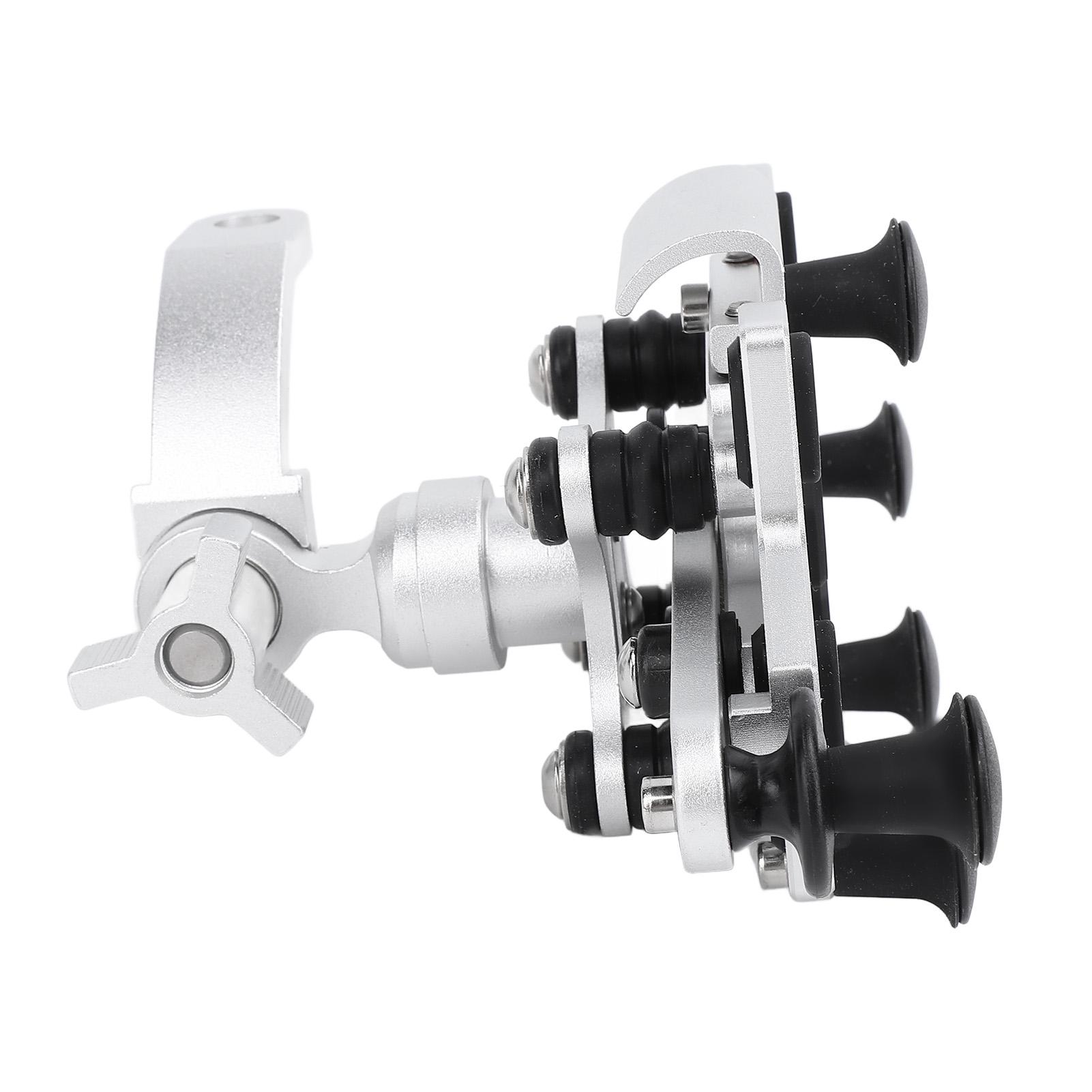 Phone Mount Aluminum Alloy Rotatable Shock Absorbing Silicone 5 Jaw Fixing Phone Holder for Motorcycle Rearview Mirror
Phone Mount Aluminum Alloy Rotatable Shock Absorbing Silicone 5 Jaw Fixing Phone Holder for Motorcycle Rearview Mirror
