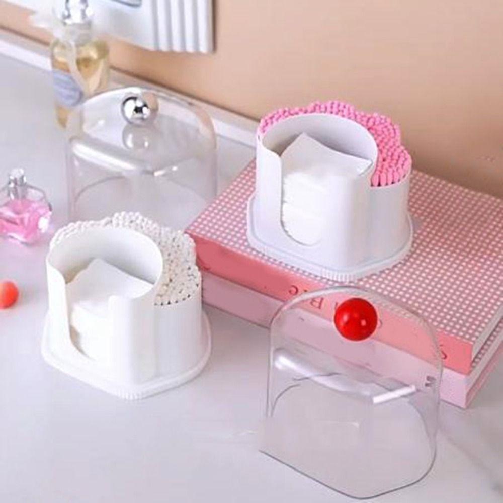 Round 2 IN 1 Qtip Holder Plastic Cotton Ball Holder Hairpin Storage Box Cotton Pad Case Bedroom срібний
Round 2 IN 1 Qtip Holder Plastic Cotton Ball Holder Hairpin Storage Box Cotton Pad Case Bedroom срібний