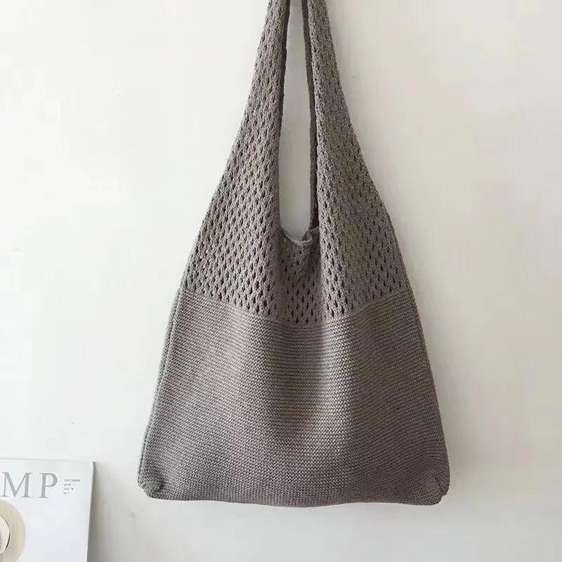 Designer Knitted Handbags Female Large Capacity Totes Women s Pack Summer Beach Bag Big Purses Casual Hollow Woven Shoulder Bags
Designer Knitted Handbags Female Large Capacity Totes Women s Pack Summer Beach Bag Big Purses Casual Hollow Woven Shoulder Bags