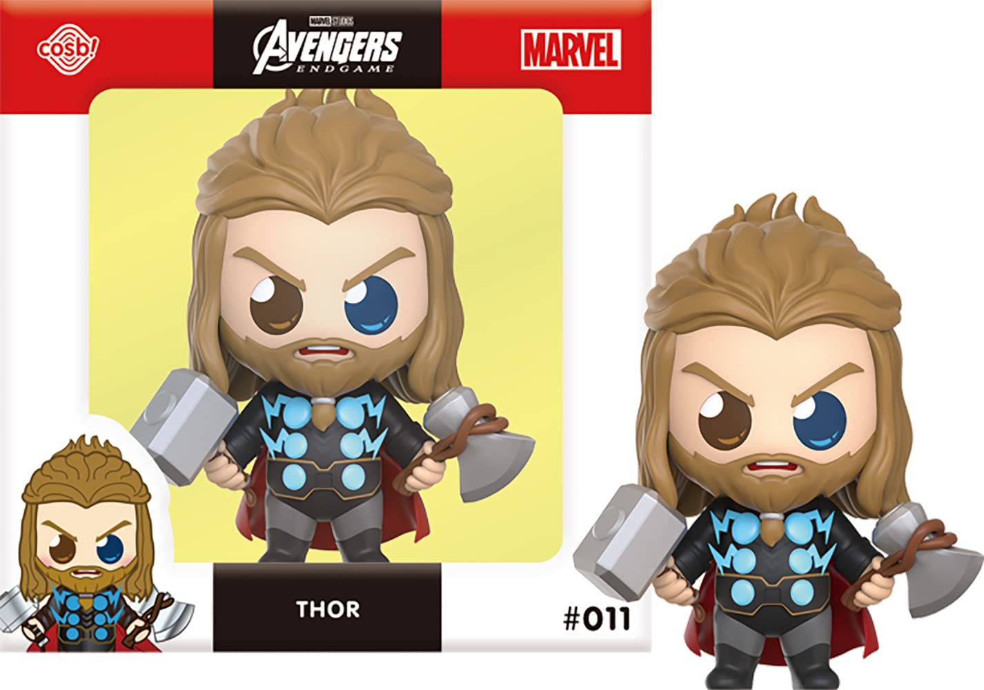 Cosbi Marvel Collection Movie Endgame Thor Figure Black Height 8cm CBX040 Avengers #011 Non-Scale Approx.
Cosbi Marvel Collection Movie Endgame Thor Figure Black Height 8cm CBX040 Avengers #011 Non-Scale Approx.