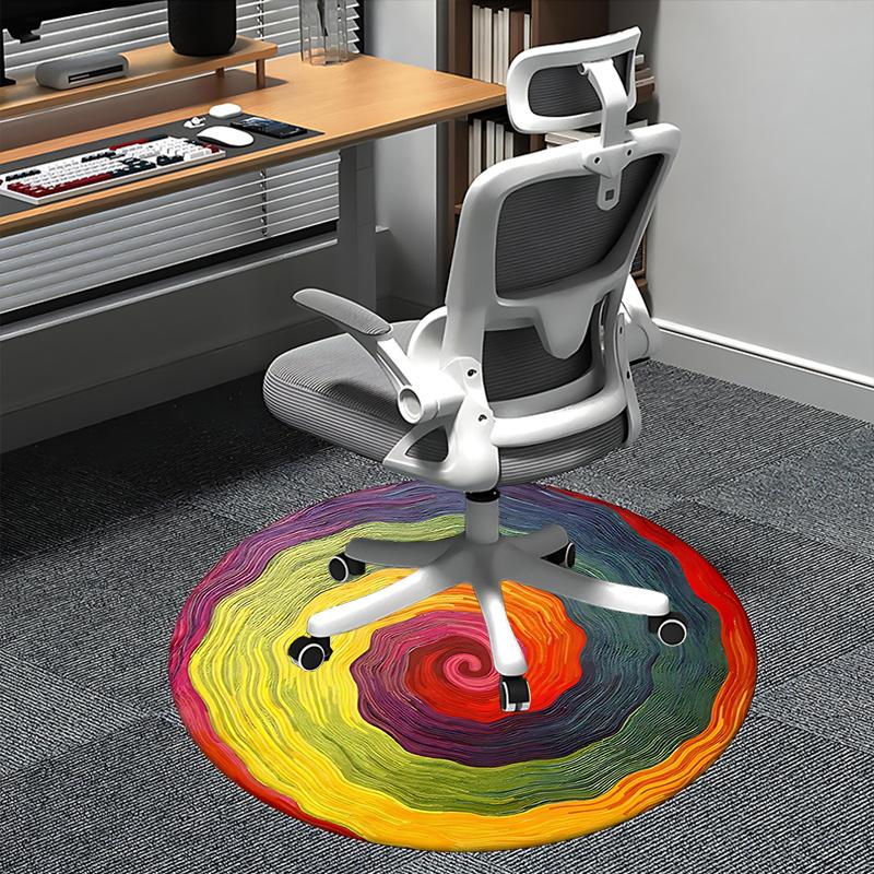 Colorful Spiral Office Carpet Chair Mats, Home Decor, Sofa Rug, Office Carpet Gift for Any Room1118103a 80cm by 80cm
Colorful Spiral Office Carpet Chair Mats, Home Decor, Sofa Rug, Office Carpet Gift for Any Room1118103a 80cm by 80cm