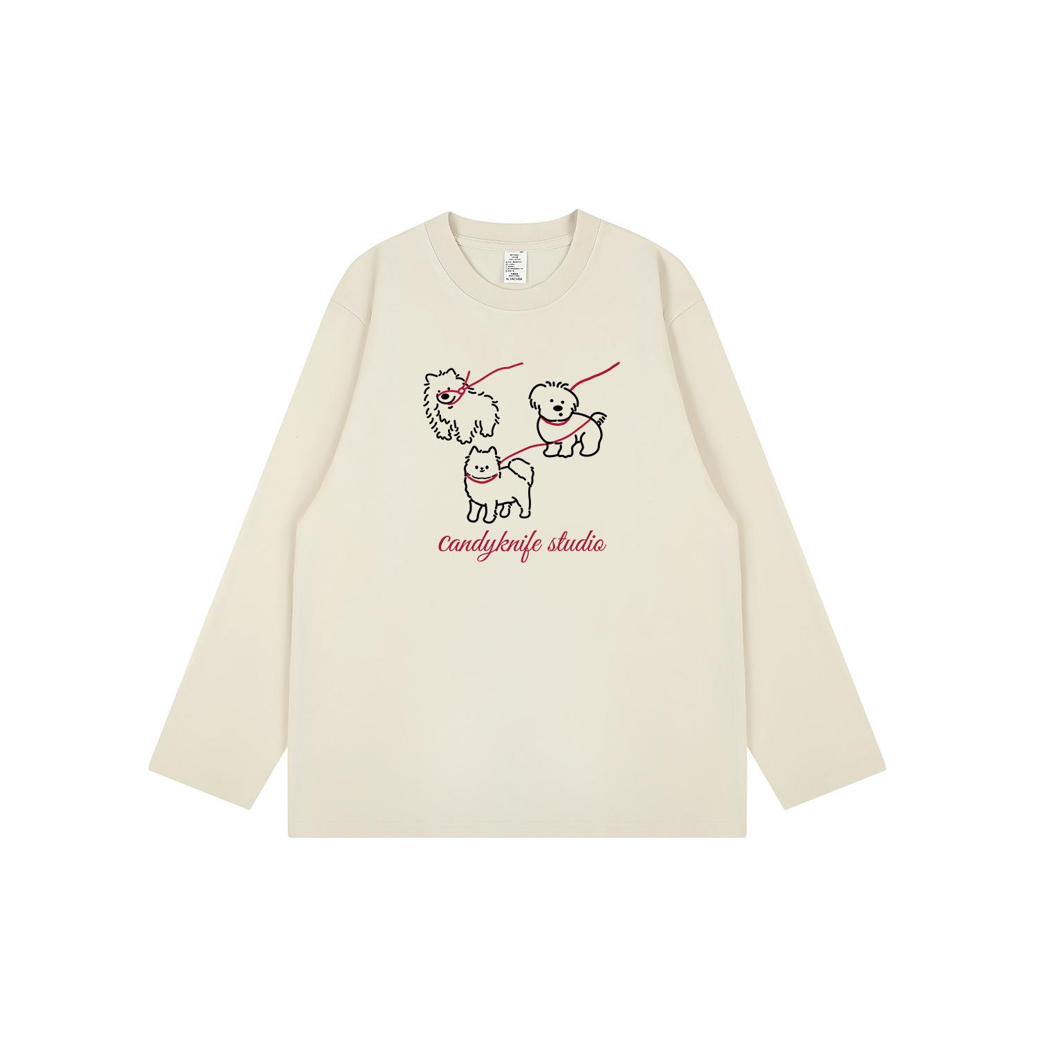 Korean-Style Cartoon Print Sweatshirt - Trendy Unisex Loose Long Sleeve for Autumn/Winter 2024 M
Korean-Style Cartoon Print Sweatshirt - Trendy Unisex Loose Long Sleeve for Autumn/Winter 2024 M