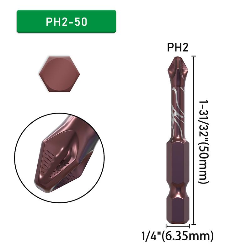 S2 Anti-Skid Screw Batch Special Wear-Resistant Hexagonal Bit Set Screwdriver Bit Tool Accessories A1
S2 Anti-Skid Screw Batch Special Wear-Resistant Hexagonal Bit Set Screwdriver Bit Tool Accessories A1