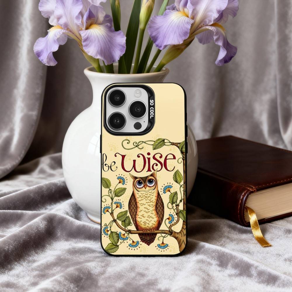 Cute Owl Art Phone Case For iPhone17,16,15,14,13,12,11 Plus,Pro Max Black Candy Silver Plated Cover iPhone12PRO
Cute Owl Art Phone Case For iPhone17,16,15,14,13,12,11 Plus,Pro Max Black Candy Silver Plated Cover iPhone12PRO